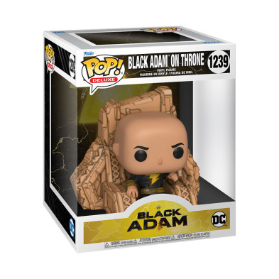 Figura POP DC Comics Black Adam - Black Adam on Throne